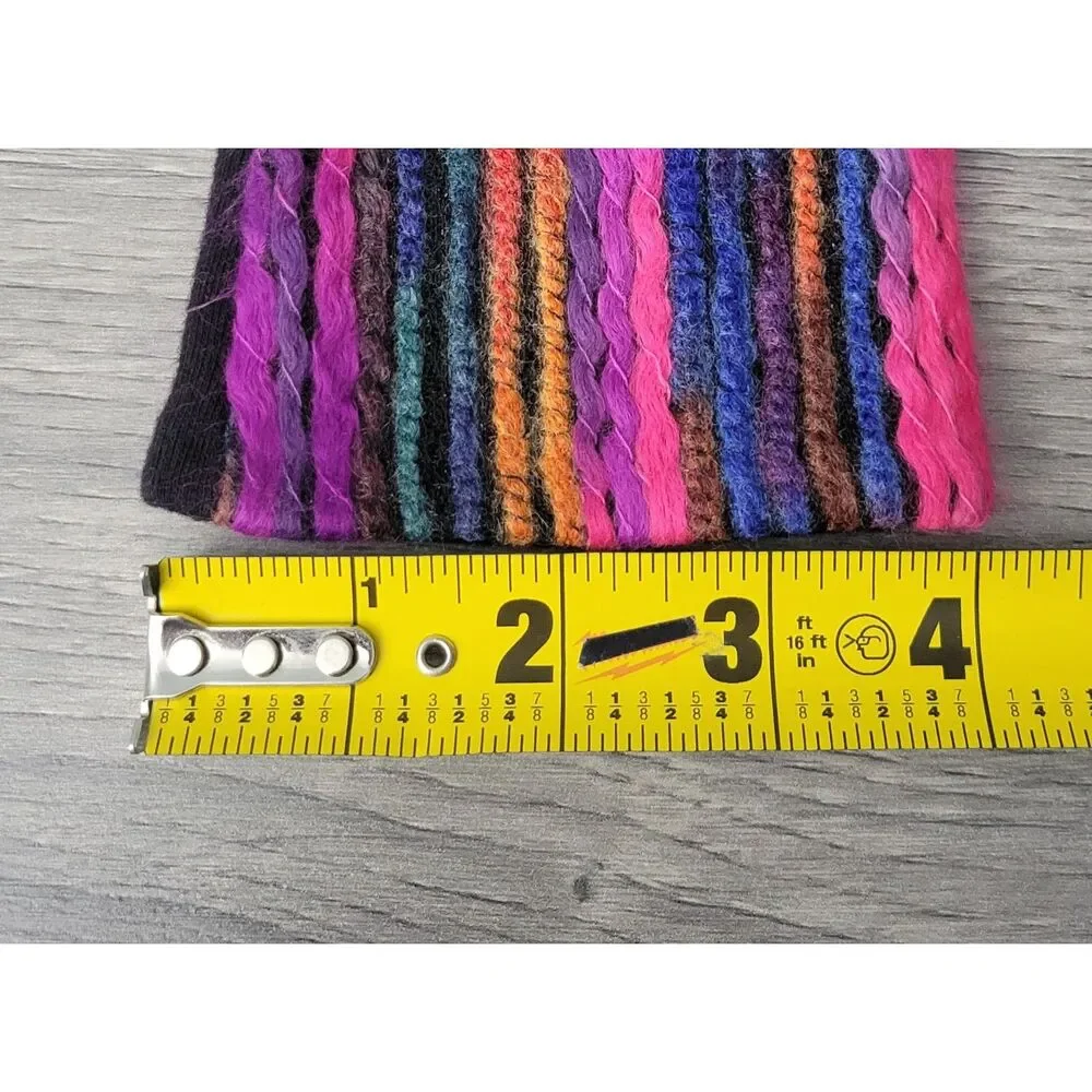 Arianna by Howard's Womens Color Streak Texting Gloves OS Multicolored